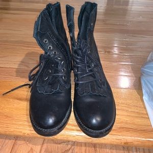 STEVEN by Steve Madden Combat Boots